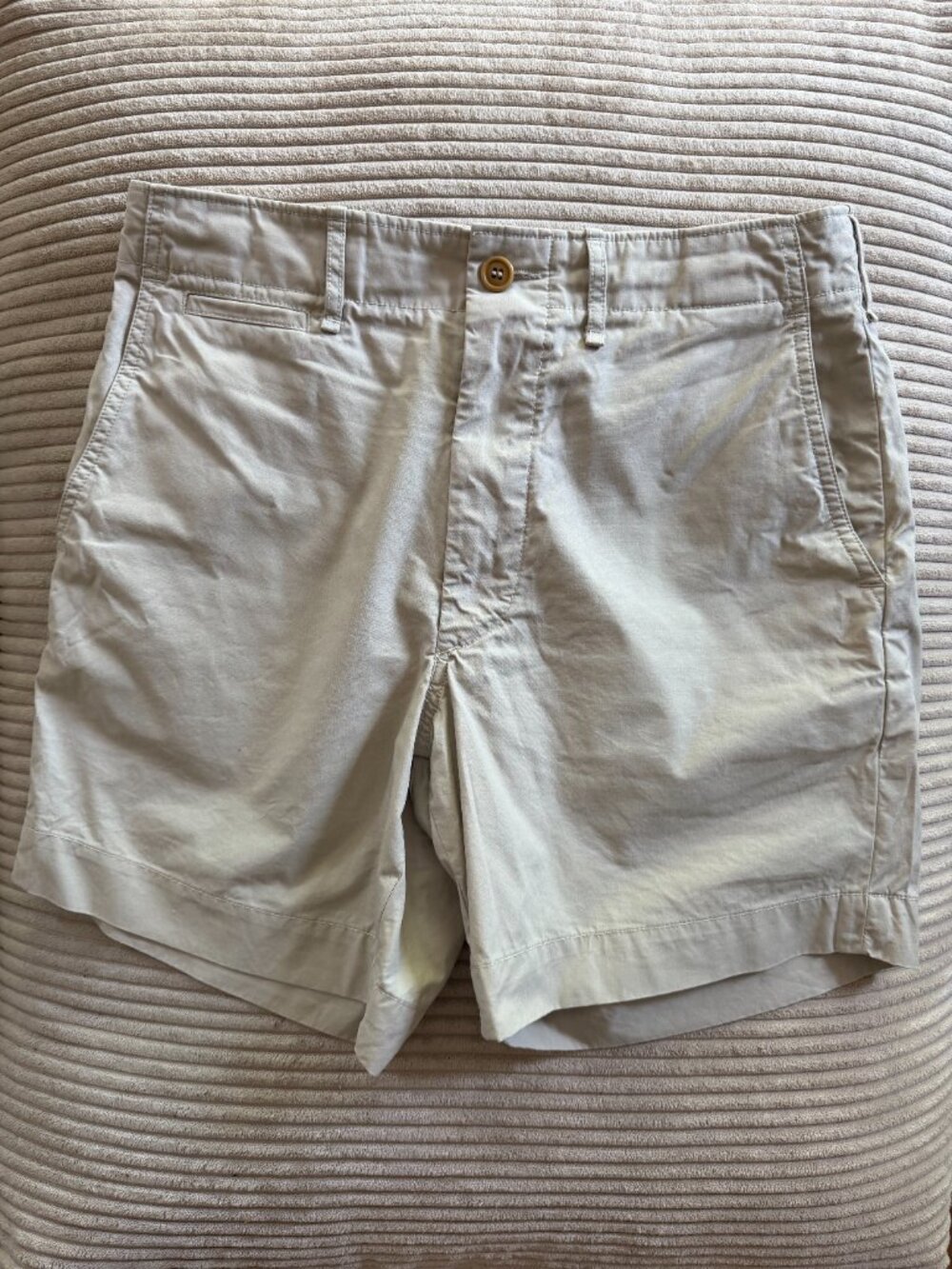 Buck Mason Khaki Shorts- Size 30